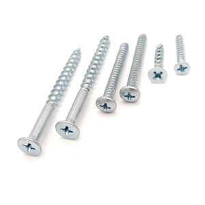 Customized DIN7505 China Spax Screws MDF Screw Double Chipboard Screw