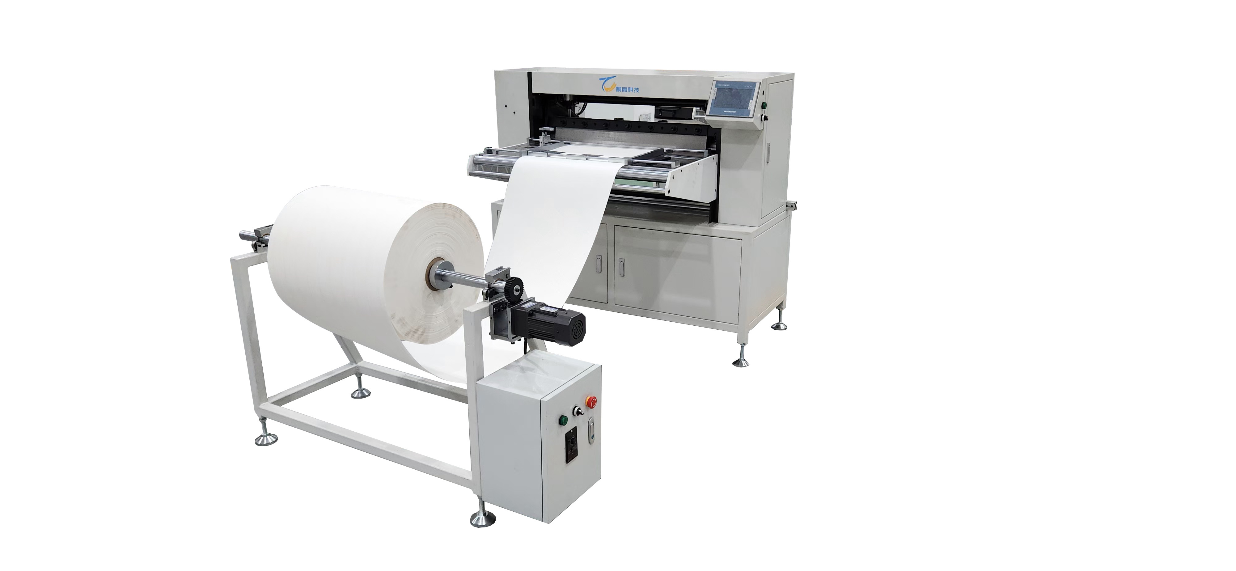 China Automatic Partitioned Pleating Machine 30-300mm Pleating Depth factory