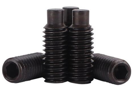 Black Oxide M4 Pan Head Screw With Dog Point Pan Washer Head Switch Box Screw