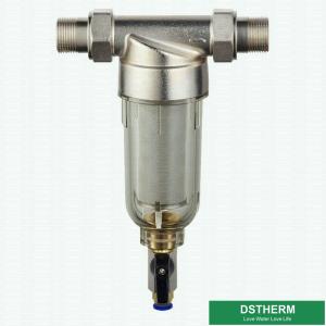 China Brass Nickel Plated Remove Rust Water Purifier Pre Filter factory