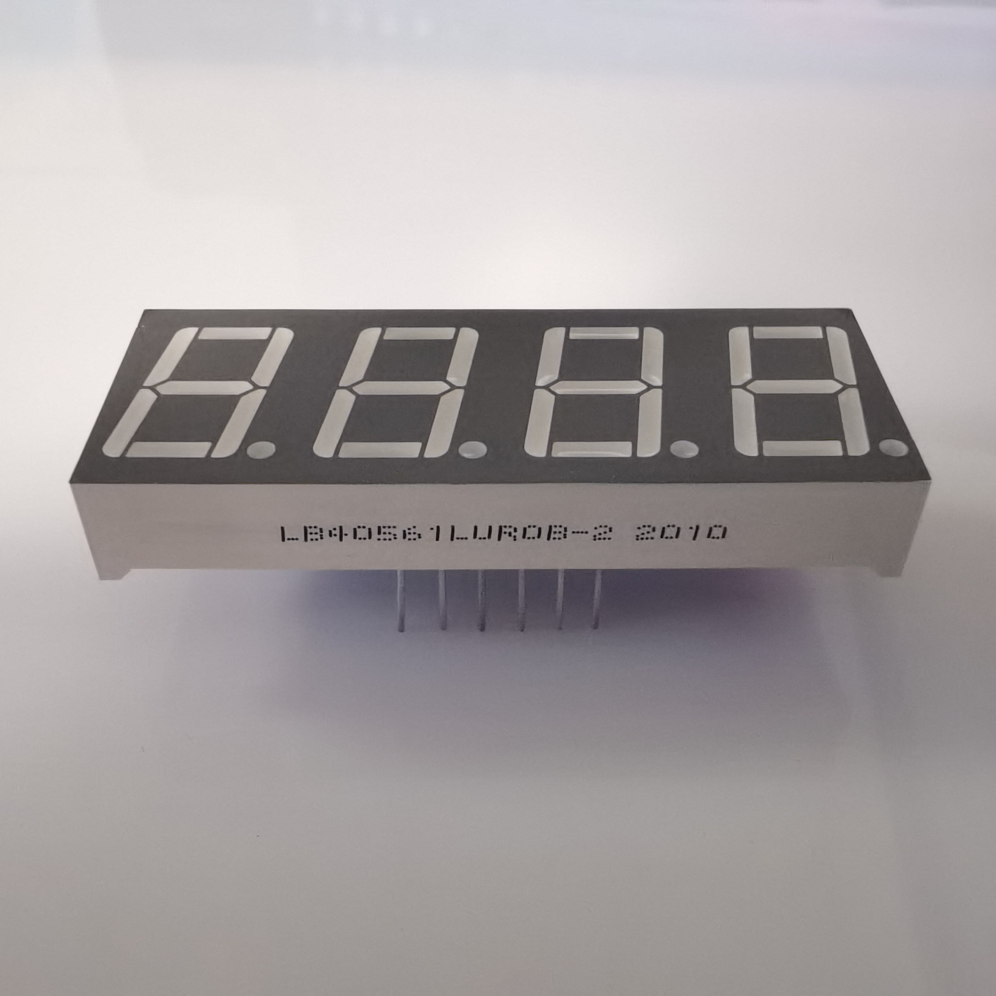 20mA 635nm 0.56" 4 Digit LED Display For Instrument Panel