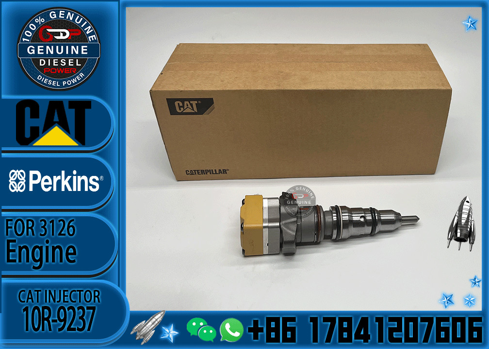 Diesel fuel injector 10R9237 10R-9237 1774754 177-4754 for Caterpillar 3126b/D5n/D6n Engine