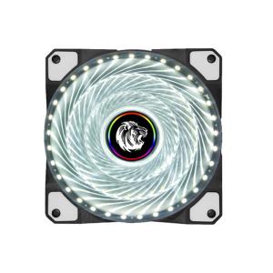 China 12V PC Chassis Fan 33Lamp Heatsink Computer Case Cooler High Volume Silent 2800rpm factory