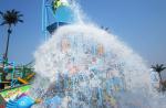 Big Water House, Aqua Playground Equipment, Steel Aquatic Play Structures