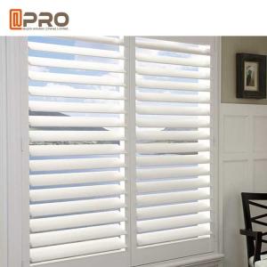 China Sun Shade Aluminium Plantation Shutters Waterproof Paint Surface Processing factory