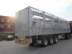 3 Axles Detachable Fence Type Cargo Carrier Semi Trailers In Logistic Industry