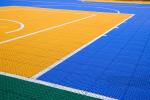 Outdoor Interlocking Rubber Floor Tiles Kindergarten Playground Plastic Flooring