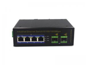 China 3W IP40 MSG1204 1000M 100Base-T fiber ethernet switch on sale
