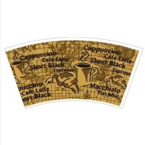 Biodegradable Factory Good Printing Performance Customize 190GSM PE Coated Paper