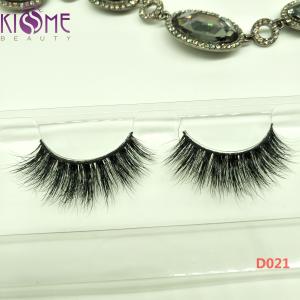 China Long Lasting Real Mink Cluster Lashes Non - Irritating Black Cotton Stalk factory