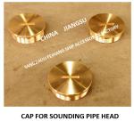Cap For Sounding Pipe Head Material Copper Diameter 58mm Thread M1.5