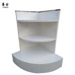 Stainless Steel Checkout Counter Supermarket Checkout Counter With The Corner