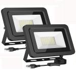 SMD Remote Control Outdoor Flood Light IP66 , 5000K 60w LED Flood Light