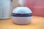 Small night lamp wood grain humidifier essential oil aromatherapy lamp bedroom