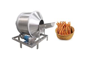 China 22rpm Stainless Steel Powder Waist Drum Mixer Agitator factory