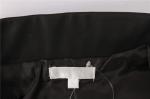 Metal Zipper 100% Polyurethane PU Biker Jacket Womens Two Pockets