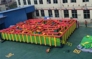 China Inflatable labyrinth game factory