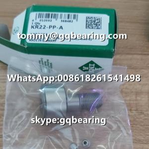 China Gcr15 Steel Material INA KR22-PP Stud Type Track Roller Bearing KR22-PP-A Cam Follower Bearing factory