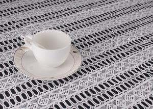 China Bridal Chemical Water Soluble Lace Fabric For Women Dresses , Skirt factory
