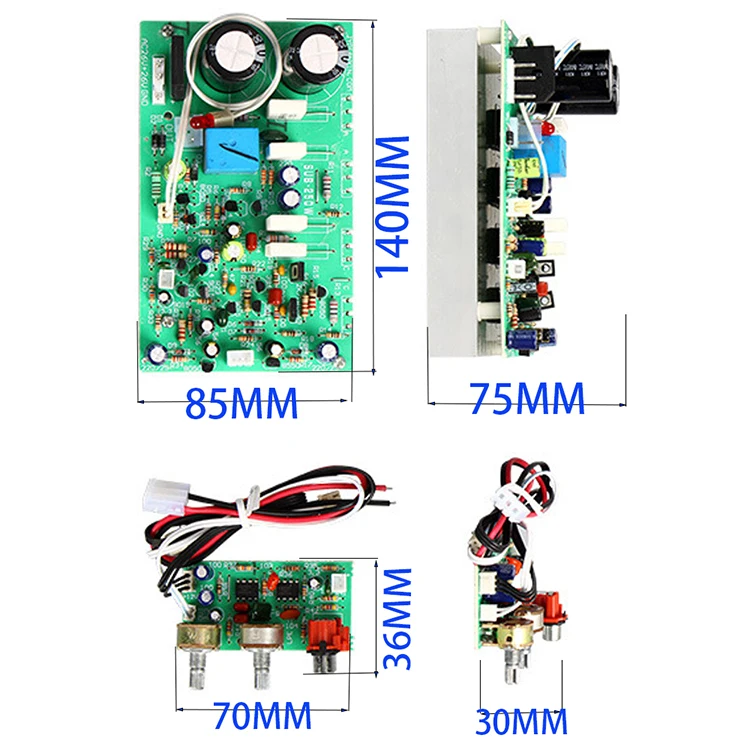DIY Home Speakers 250W High Power Audio Amplifiers Board Dual AC22-26 Linear Comparators Subwoofer Board