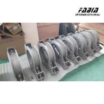RTO Combustion Furnace Pneumatic Gas Butterfly Valve Wear Resistance For