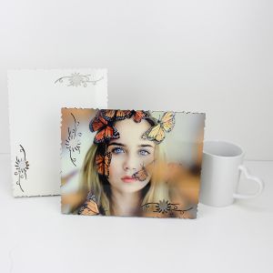 Rectanglar MDF Board 9 X 7 Sublimation Photo Frame