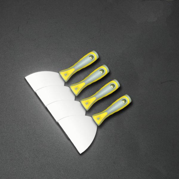 Wholesale High Quality Carbon Steel Stainless Steel Colored Plastic Handle Putty