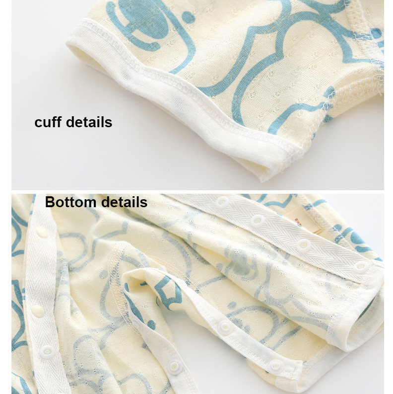 Summer Wholesale Baby Romper 100% Cotton With Printing Custom Unisex Baby Bodysuits