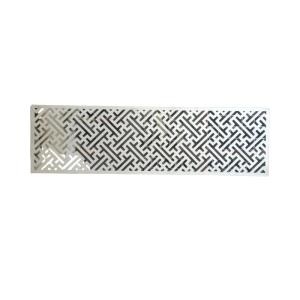 China Anodizing Aluminium Decorative Screen OEM Laser Cut Fence Panels factory