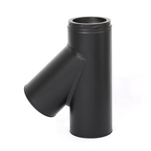 China Powder Coating Single Wall Telescoping Stove Pipe Durable For Wood Heater factory