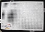 Fireproof Acoustic Ceiling Tiles Perforated Suspended Panel For Museum , 600mm X