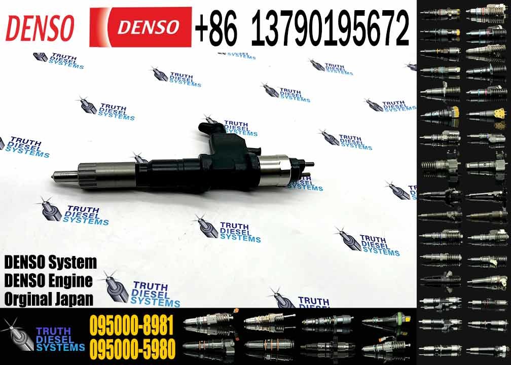 High Quality fuel injector 095000-8980 095000-8981 095000-8982 8-98167556-2 for ISUZU 6WG1 Engine