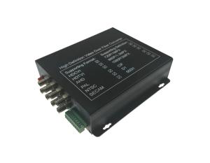 China HD Video To Fiber Optic Converter , Ethernet Video Converter With 8 Video Ports factory