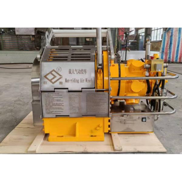 China Max 100m Rope Length Electric Man Riding Winch With Overload Protection factory