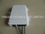 Ftth / Fttx Mini Plastic Wall Mount 4 PortS Drop Cable Fiber Optic Termination