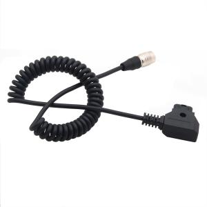 China ZOOM F4 F8 Recorder Power Supply Cable D-TAP To Hirose 4pin Colid Cable factory