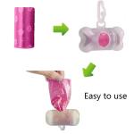 2019 Disposable plastic dog poop bag dispenser custom eco friendly dog poop bags