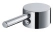 Polished Chrome Plating Sink Faucet Handle Replacement Zinc Alloy