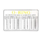 Excavator AS568 Standard Metric 382PCS 397PCS Rubber Seal NBR FKM Silicone O