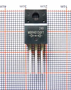 China High Quality Good Price MBR40150FT TO-220F-3L 40A 150V Schottky Diode MBR4040FT THRU MBR40200FT factory