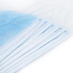 Eco Friendly CE FDA 3 Ply Non Woven Face Mask 17.5x9.5cm
