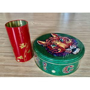 0.22mm Small Rectangular Tin Containers PMS Empty Tin Box