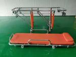 Aluminum alloy material portable hospital emergency folding stretcher adult
