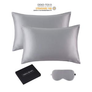 China 19 Momme Washable Silk Pillowcase , 51×66cm Pillow Silk Cover factory