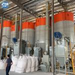 45kw Dry Mortar Machine With Twin Shaft Paddle Mixer Pressure 0.4 - 0.6Mpa