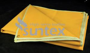 China PU Coated Fiberglass Fabric for high temperature Fiberglass Welding Blanket factory