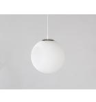 Milt White 240V Diameter 35 / 40 / 50cm Glass Globe Pendant Light