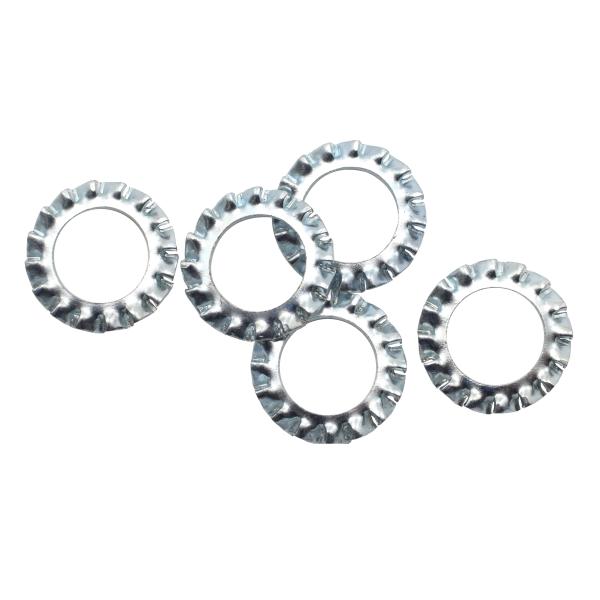 China Zinc Plating Toothed Lock Washer Types A DIN6797 65Mn With External Teeth factory