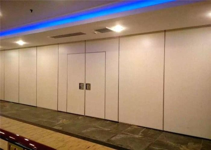 American Style Sliding Operable Acoustic Partition Wall Max Height 4 Meters