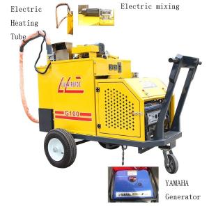 China Pavement Maintenance Asphalt Crack Filling Machines Traction Type LLRD-G100 factory